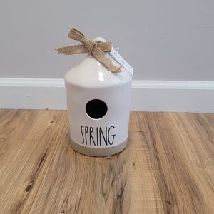 Rae Dunn "SPRING" Birdhouse